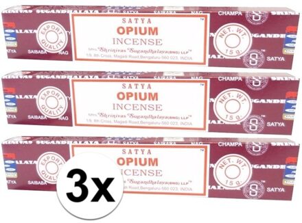 36 Nag Champa wierookstokjes Opium 15 gram - Wierookstokjes