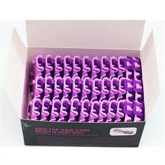 36 Stks/set Magic Curler Hair Curl Handig Styling Cirkel Rollen Perm Diy Magic Haarkrulspelden Tool Styling Rollers Accessoires