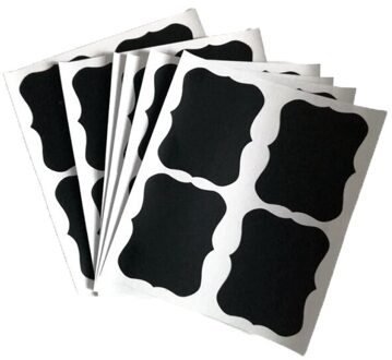 36 Stks/set Uitwisbare Schoolbord Sticker Craft Keuken Potten Organizer Labels Waterdicht Krijtbord Keuken Spice Label Stickers