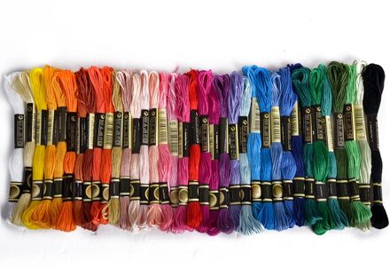 36 Strengen Van Draad Veelkleurige Voor Borduren Cross Naald Breien Armbanden