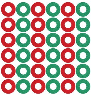 36 Stuks Batterij Terminal Wasmachines Anti Corrosie Ringen Protectors Batterij Anti Corrosie Pads Voor Batterij Terminal