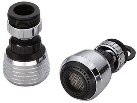 360 ° Graden Draaien Swivel Kraan Nozzle Filter Adapter Water Saving Tap Beluchter Diffuser Badkamer Douche Keuken Gereedschap Waskolf