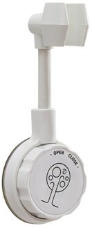360 ° Punch-Gratis Universele Verstelbare Douche Beugel Badkamer Douchekop Houder Nozzle Aanpassing Aanpassen Beugel Base Mount wit