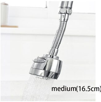 360 ° Swivel Keukenkraan Anti Splash Nozzle Filter Keuken Accessoires Huishoudelijke Water Economizer Waskolf Uitbreiding Connector Medium16.5CMX2.2CM