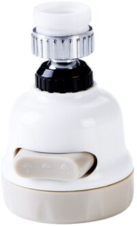 360 ° Swivel Kraan Tap Beluchter Diffuser Nozzle Kraan Splash-Proof Filter 3 Gear Kraan Spuit Hoofd Vrouwelijke Draad kraan Tap Geen