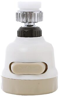 360 ° Swivel Water Saving Tap Beluchter Diffuser Kraan Keuken Badkamer Filter Connector Universele Plastic Kraan Nozzle