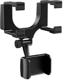 360 ° Verstelbare Auto Achteruitkijkspiegel Mount Bracket Stand Houder Cradle Voor Mobiele Telefoon Gps Universele Auto Achteruitkijkspiegel houder