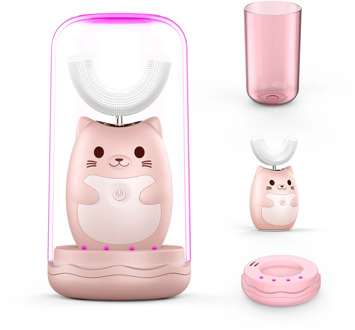 360 Degree Automatic Sonic Children's Electric Toothbrush Silicone Ultrasonic Electronic Tooth Brush USB Rechargeable 3 Mode