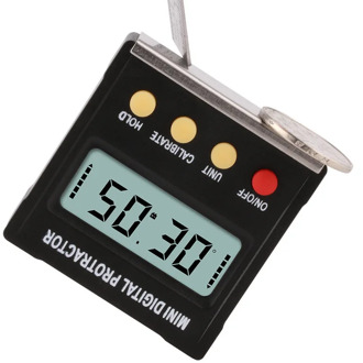 360 Degree Mini Digital Protractor Inclinometer Electronic Level Box Magnetic Base Measuring Tools