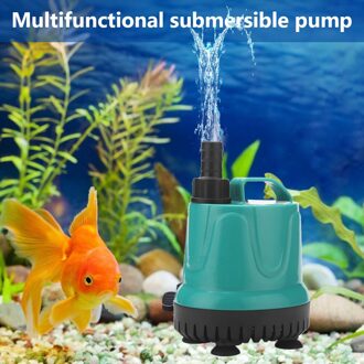 360 Graden Aquarium Bodem Stille Filter Zuig Uitwerpselen Pomp Aquarium Waterpomp Aquarium Waterpomp Tank Fontein 25w