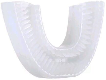 360 Graden Automatische Sonic Elektrische Tandenborstel U Type 4 Modi Tandenborstel Usb Opladen Tand Whitening Blauw Licht Tanden Schoner