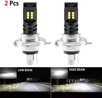 360 Graden Beam 2 Pcs 6000K 15000LM 55W IP68 Waterdicht Wit H4 Led Lamp Canbus Auto Koplamp Fog licht Lamp Snel Licht Csv
