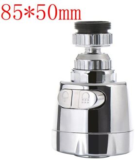 360 graden Draaibaar Badkamer Keuken Accessoires Water Saver 3 Modi Water Tap Filter Kraan Extender Extenders Booster Bruin