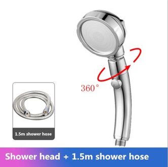 360 Graden Draaibare Douchekop Verstelbare Waterbesparende Douchekop 3 Modus Douche Water Druk Douchekop Met Stop Knop