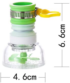 360 Graden Draaibare Kraan Rekbaar Roze Blauw Splash-Proof Douche Huishouden Keuken Waterbesparende Filter Waskolf groen