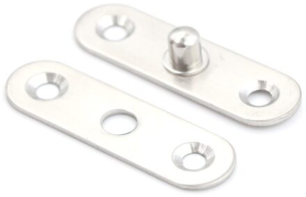 360 Graden Draaibare Scharnier Rvs Deur Pivot Up Down As 75/95/100Mm Meubilair Scharnieren