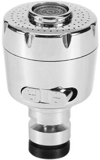 360 Graden Draaien Swivel Kraan Nozzle Filter Adapter Draaibare Tap Beluchter Keuken Wastafel Douche Waskolf Spuit Kraan Connector 2 model- kort