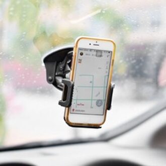 360 Graden Draaiende Smart Telefoon GPS Universele Auto Houder Verstelbare Beugel voor 3.5-6.5 Inch Mobiele Telefoon