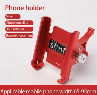 360 Graden Fiets Stand Bike Houder Aluminium Draagbare Fietsen Bracket Mountain Univeral Mobiele Fietsstuur Stand blauw