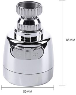 360 Graden Hoge Druk Keuken Kraan Extender Draaibare Kraan Beluchter Water Saving Tap Nozzle Adapter Keuken Accessoires Goud