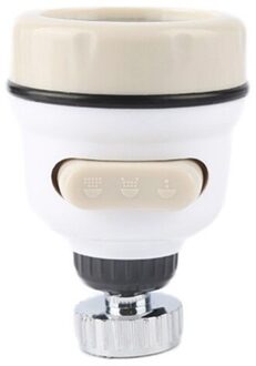 360 Graden Hoge Druk Keuken Kraan Extender Draaibare Kraan Beluchter Water Saving Tap Nozzle Adapter Keuken Accessoires Oranje