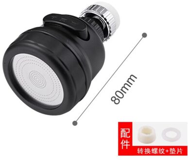 360 Graden Hoge Druk Keuken Kraan Extender Draaibare Kraan Beluchter Water Saving Tap Nozzle Adapter Keuken Accessoires Rood