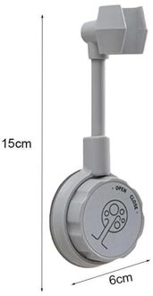 360 Graden Punch-Gratis Douche Beugel Bevestiging Zetel Badkamer Douchekop Houder Nozzle Aanpassing Aanpassen Beugel Bevestiging Beugel