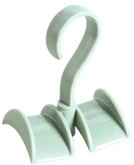 360-Graden Rotatie Closet Hanger Handtas Opslag Purse Opknoping Rack Houder Haak Roterende Kast Haak Hanger #30 groen