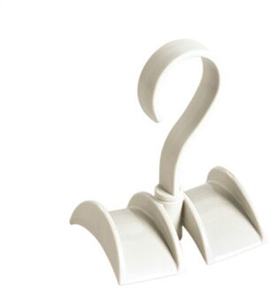 360-Graden Rotatie Closet Organizer Staaf Hanger Handtas Opslag Purse Opknoping Rack Houder Haak Tas Thuis Kleding Hanger Beige