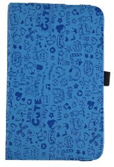 360 Graden Roterende Rotating Pu Leer Voor 10.1 "Teclast P20HD / M40 Tablet blauw