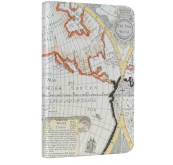 360 Graden Roterende Rotating Pu Leer Voor 10.1 "Teclast P20HD / M40 Tablet Map wit