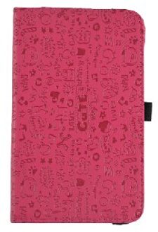 360 Graden Roterende Rotating Pu Leer Voor 10.1 "Teclast P20HD / M40 Tablet roos rood