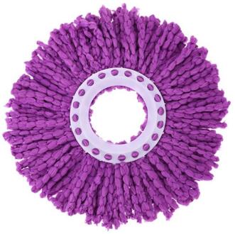 360 Graden Roterende Spinning Magic Mop Microfiber Hoofden Mop Floor Mopheads Vervanging Fiber Mop Heads zoals de afbeelding