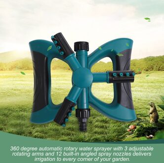 360 Graden Roterende Sprinkler Irrigatie Sproeier Verstelbare Spuiten Hoek En Afstand Tuingereedschap Voor Tuin Gazon Yard