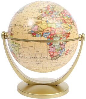 360 Graden Roterende Wereldbol Aarde Antieke Home Office Desktop Decor Geografie Educatief Schoolbenodigdheden Kinderen Leren