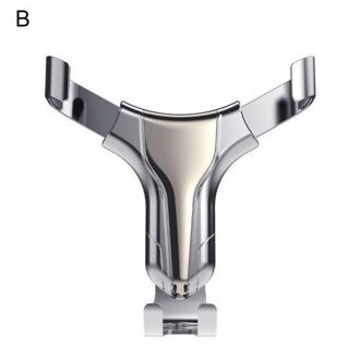 360 Graden Roterende Zinklegering Mobiele Telefoon Gps Houder Auto Telescopische Air Vent Mount Stand Driehoekige Stabiele Metalen Beugel