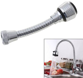 360 Graden Swivel Water Saving Tap Beluchter Diffuser Kraan Nozzle Filter Connector N16