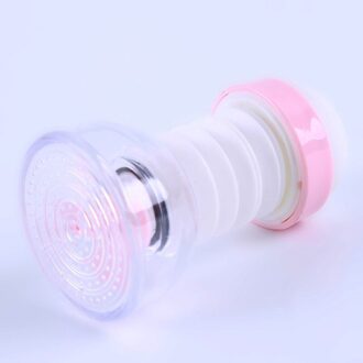 360 Graden Thuis Draaibaar Water Waskolf Swivel Hoofd Waterbesparende Kraan Beluchter Nozzle Tap Adapter Apparaat Met Actieve Kool roze