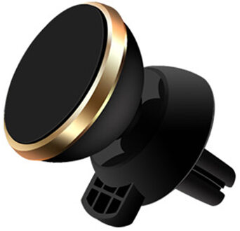 360 Graden Universele Magnetische Houder Rotatie Auto Gps Magneet Mount Telefoon Houder Voor Iphone Xs Smart Telefoon Voor Tablet goud