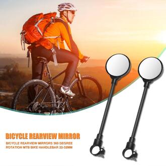 360 Graden Verstelbare Fiets Achteruitkijkspiegel Met Behulp Van Roterende Schroeven Handiger Fietsen Fietsstuur Rear View