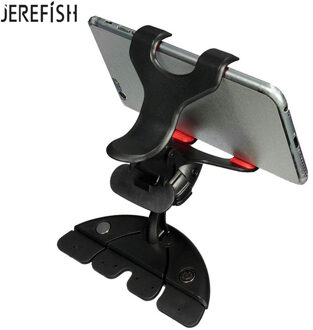 360 Roterende Verstelbare CD Slot Auto Telefoon Houder CD Speler Mobiel Mount Stand voor iPhone Samsung Bracket GPS Carrier