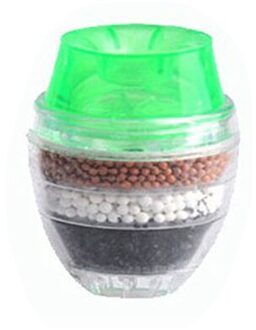 360 Verstelbare Flexibele Keukenkraan Kraan Extender Splash-Proof Water Filter Outlet Hoofd Water Saving Sproeier Filter Diffuser 5-groen