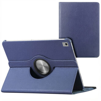 360° Draaibare Bookcase Ipad 10.2 (2019 / 2020) Tablethoes - Blauw