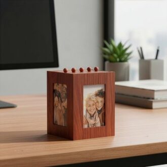 360° fotobox van hout