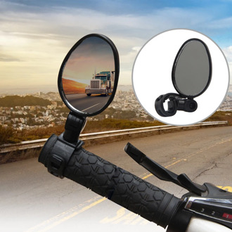360° Rotation Bicycle Rear View Mirror Bike Cycling Wide Range Back Adjustable Left Right MTB Mirrors