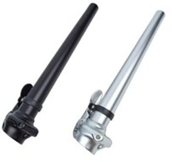 360Mm Stuurpen Hoofd Buis Voor Brompton Dahon Vouwfiets Component Aluminium Verstelbare Twee Sectie Stem zilver