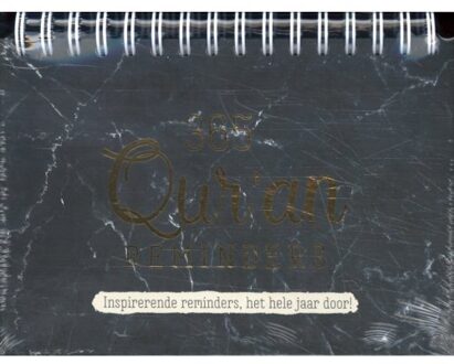 365 Qur'An Reminders Zwart