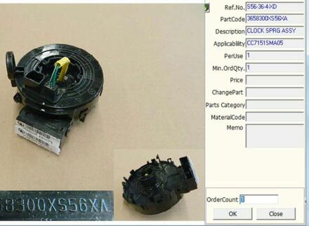 3658300XS56XA Klok Sprg Assy Voor Grote Muur HIGH QUALITY