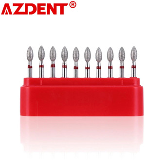 368-023F Dental Diamond Burs Drill Dental Burs Dia-burs for High Speed Handpiecess Medium DIAMOND BURS FOOTBALL