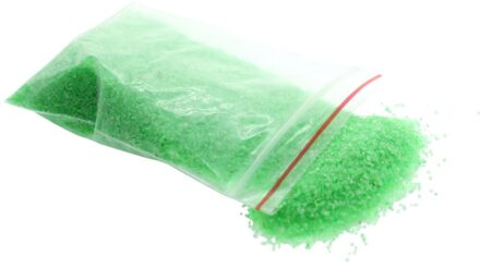 36G Kleur Zand Grind Zand Art Diy Fairy Garden Sandbeach Props groen